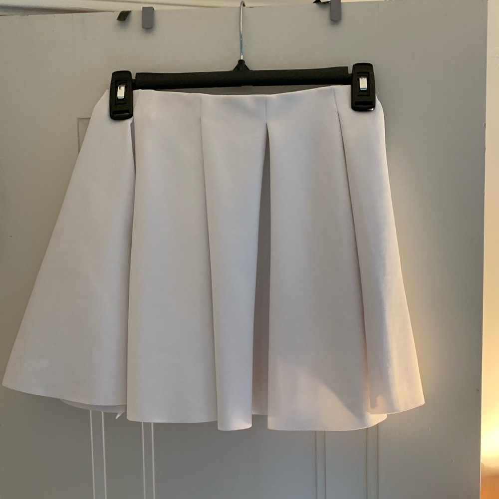 Topshop white skirt